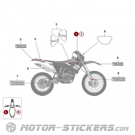 Yamaha WR 450F 2003