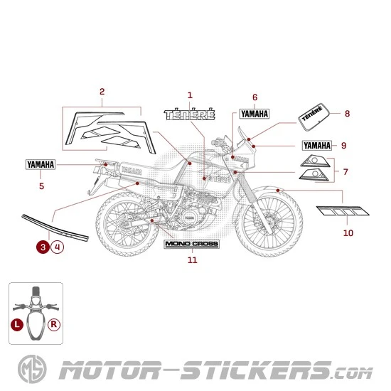 Yamaha XT600Z TENERE 1990