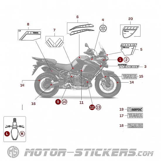 Yamaha XT 1200 Z Super Tenere World Crosser 2014