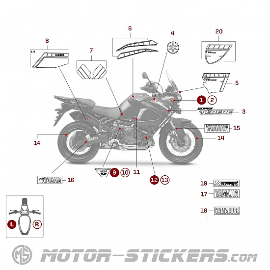 Yamaha XT 1200 Z Super Tenere World Crosser 2015