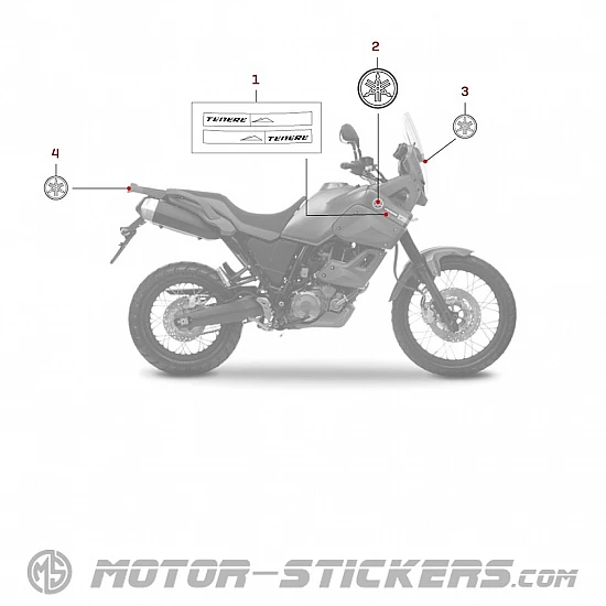 Yamaha XT 660Z Tenere 2009