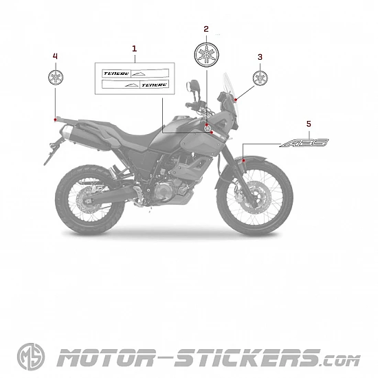 Yamaha XT 660Z Tenere 2010