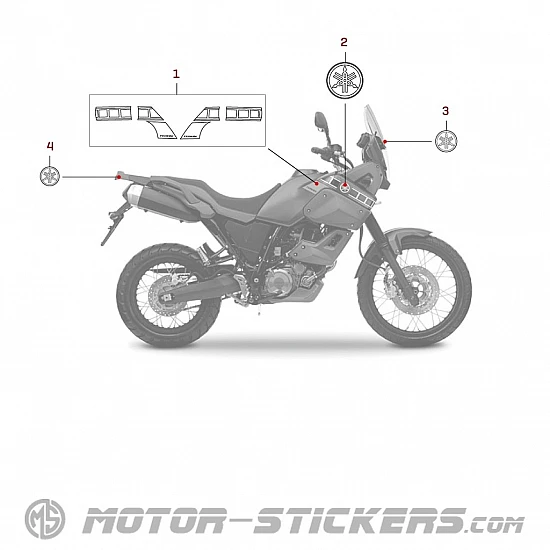 Yamaha XT 660Z Tenere 2011