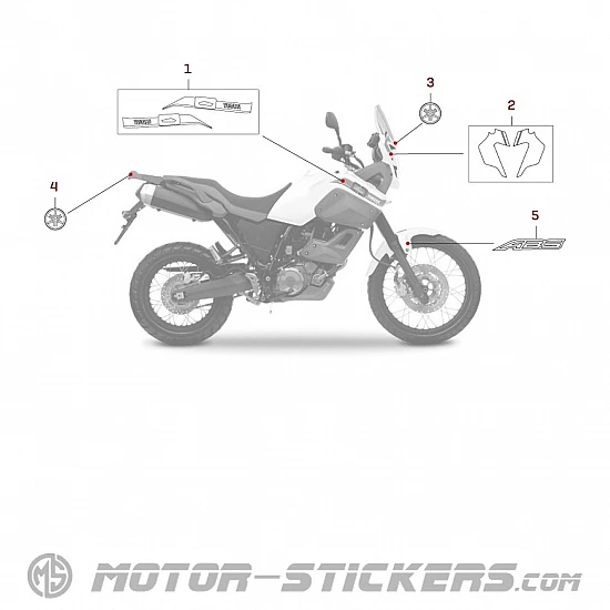 Yamaha XT 660Z Tenere 2012