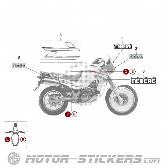 Yamaha XTZ 660 Tenere 1991