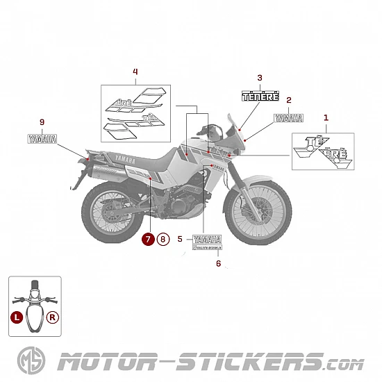 Yamaha XTZ 660 Tenere 1992