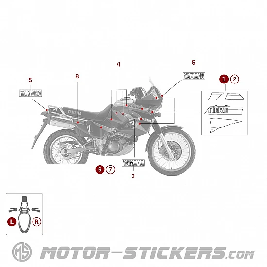 Yamaha XTZ 660 Tenere 1994