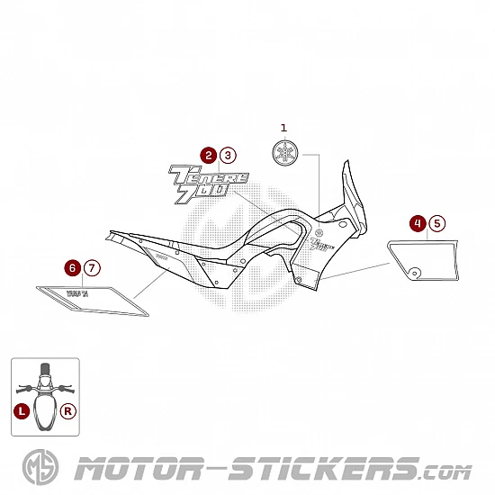 Yamaha XTZ 690 Tenere 700  2020