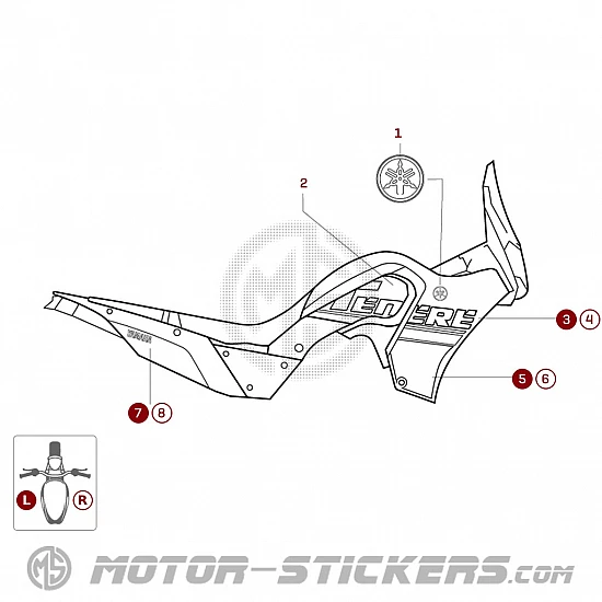 Yamaha XTZ 690 Tenere 700 2022