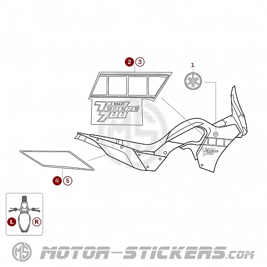 Yamaha XTZ 690 Tenere 700 RALLY 2022