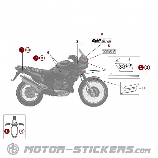 Yamaha XTZ 750 Super Tenere 1990