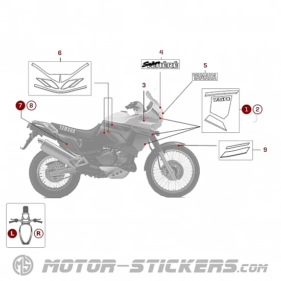 Yamaha XTZ 750 Super Tenere 1993