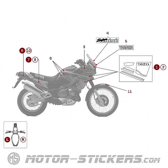 Yamaha XTZ 750 Super Tenere 1994