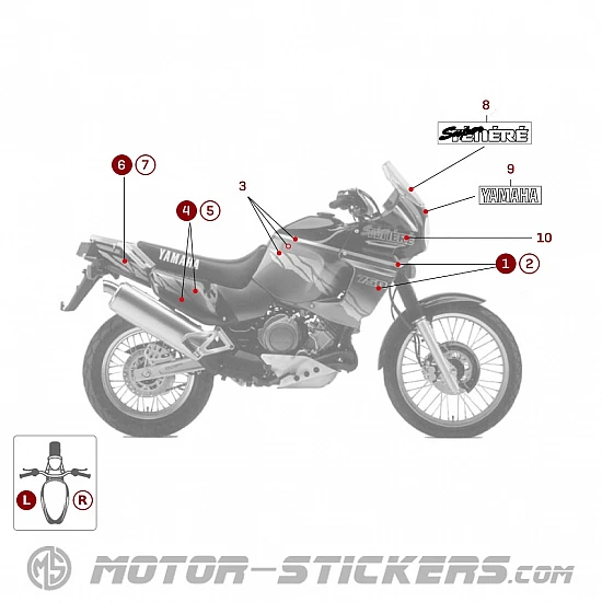 Yamaha XTZ 750 Super Tenere 1994