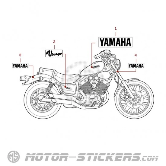 Yamaha XV 535 Virago Virago 1992
