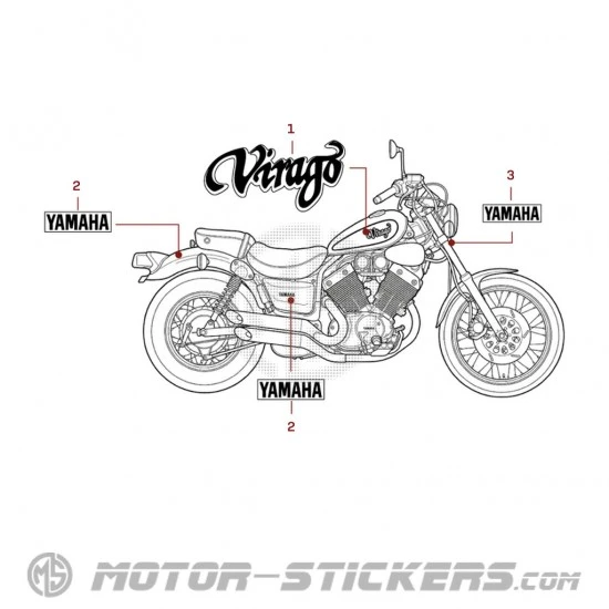 Yamaha XV 535 Virago Virago 1994