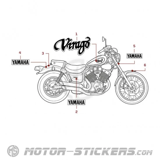 Yamaha XV 535 Virago Virago S 1995