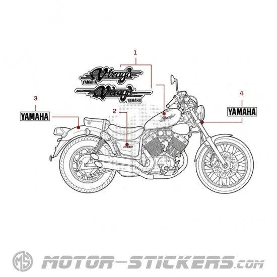 Yamaha XV 535 Virago Virago 1996