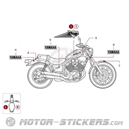 Yamaha XV 535 Virago Virago 1997