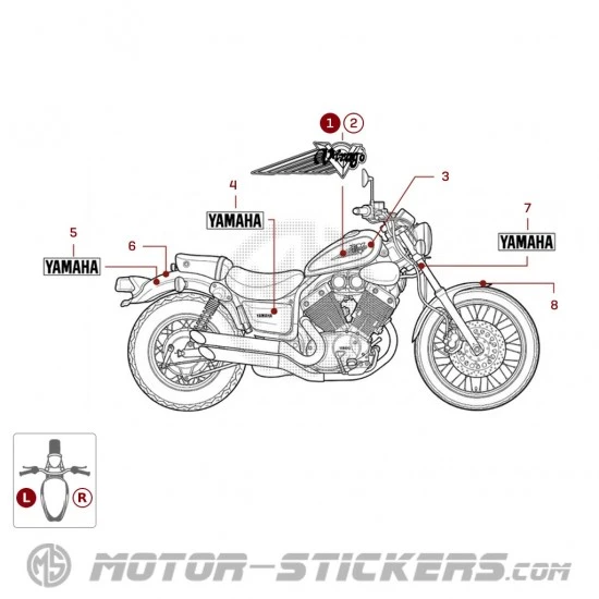 Yamaha XV 535 Virago Virago 1998