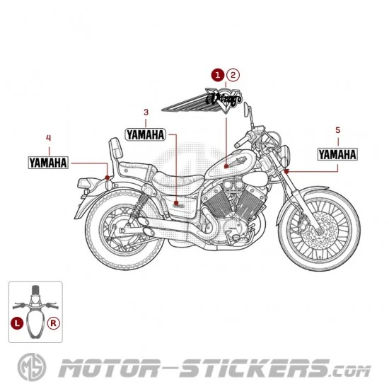 Yamaha XV 535 Virago Virago 2001