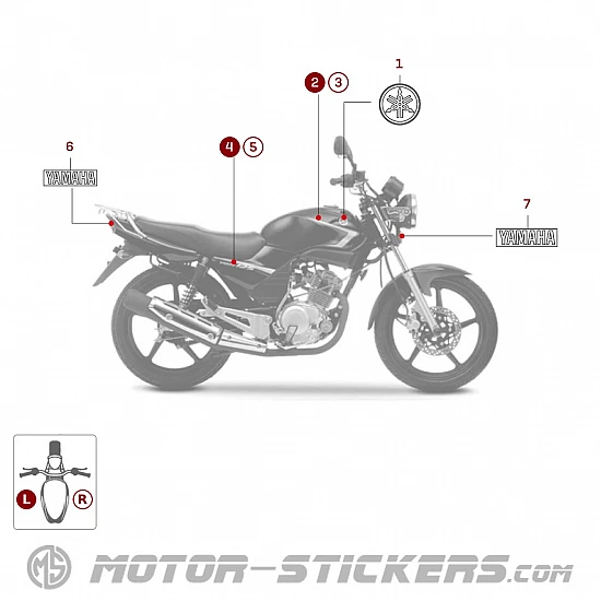 Yamaha YBR 125 2009