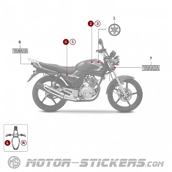 Yamaha YBR 125 2009