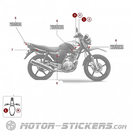Yamaha YBR 125 2017