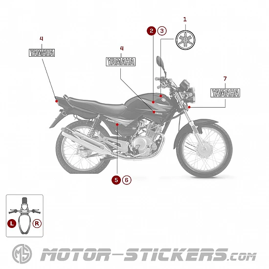 Yamaha YBR 125E 2021