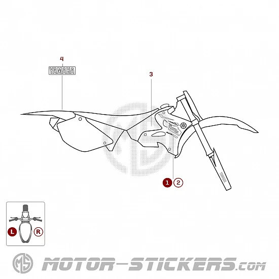 Yamaha YZ 125 2012