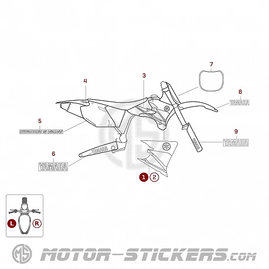 Yamaha YZ 450F 2003