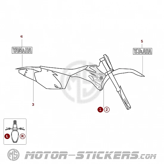 Yamaha YZ 450F 2008