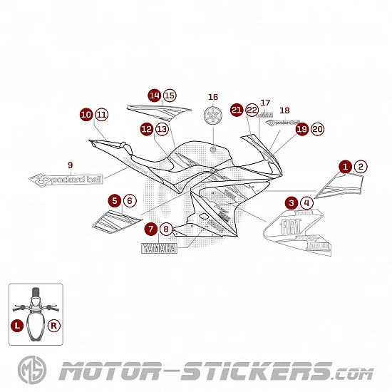 Yamaha YZF 125R 2009