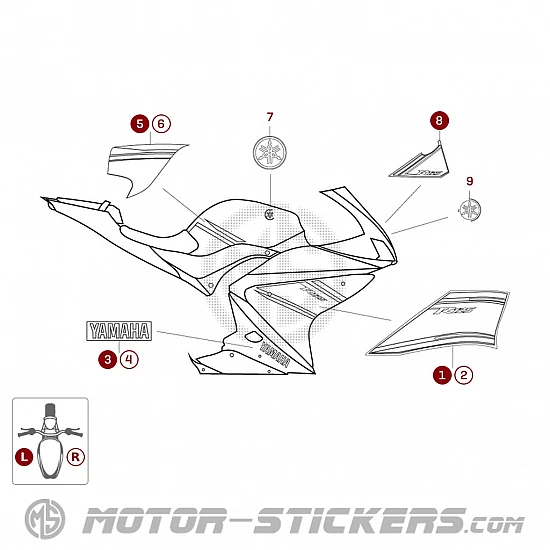 Yamaha YZF 125R 2009