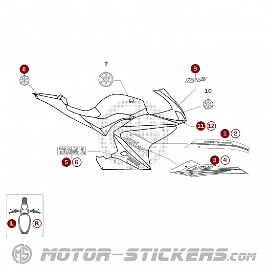 Yamaha YZF 125R 2011