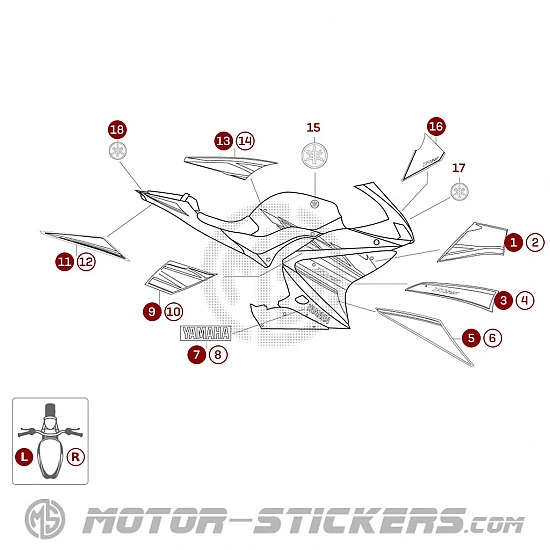 Yamaha YZF 125R 2011