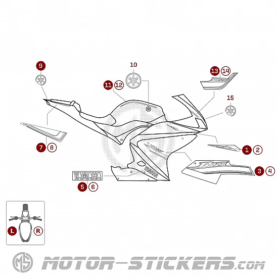Yamaha YZF 125R 2012