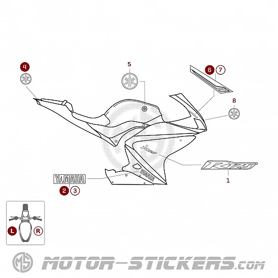Yamaha YZF 125R 2013