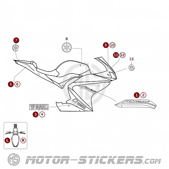 Yamaha YZF 125R 2017