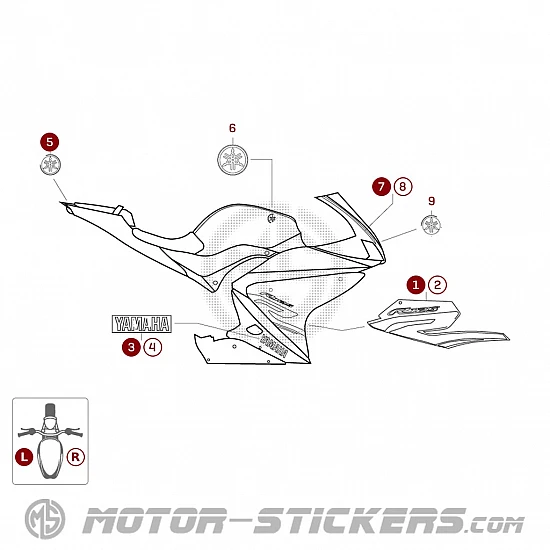 Yamaha YZF 125R 2018