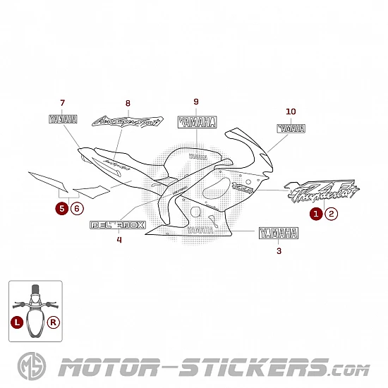 Yamaha YZF 600R Thundercat 1997