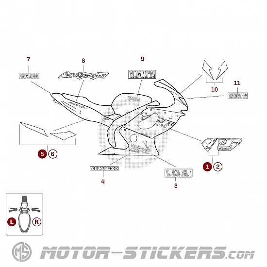 Yamaha YZF 600R Thundercat 1998