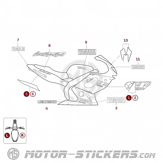 Yamaha YZF 600R Thundercat 1998