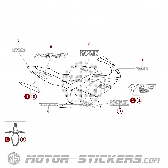 Yamaha YZF 600R Thundercat 2000