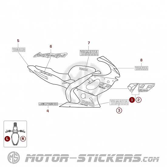 Yamaha YZF 600R Thundercat 2001