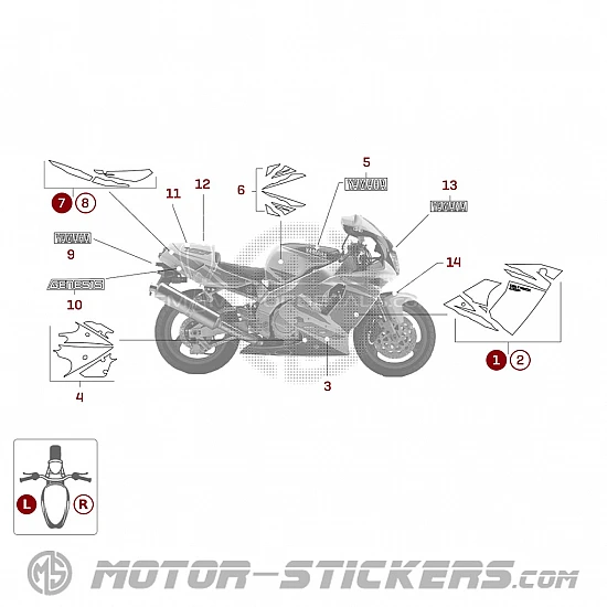 Yamaha YZF 750R 1994