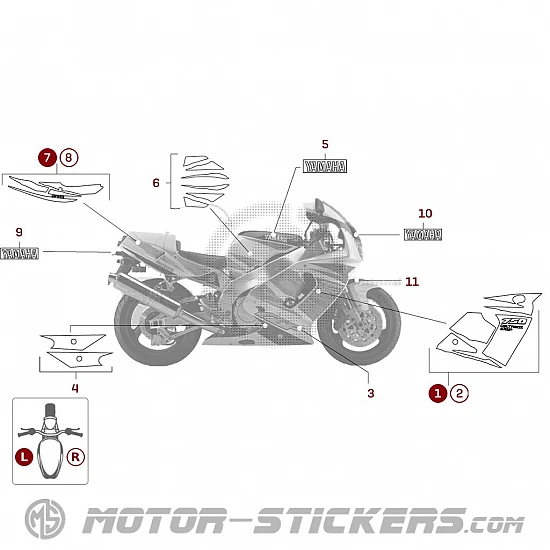 Yamaha YZF 750R 1995