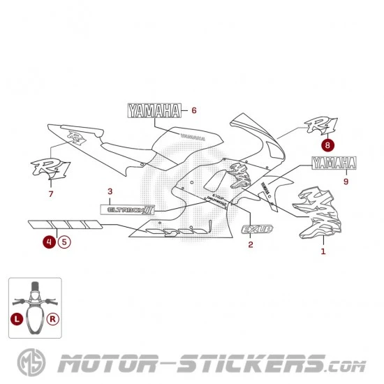 Yamaha YZF R1 1998