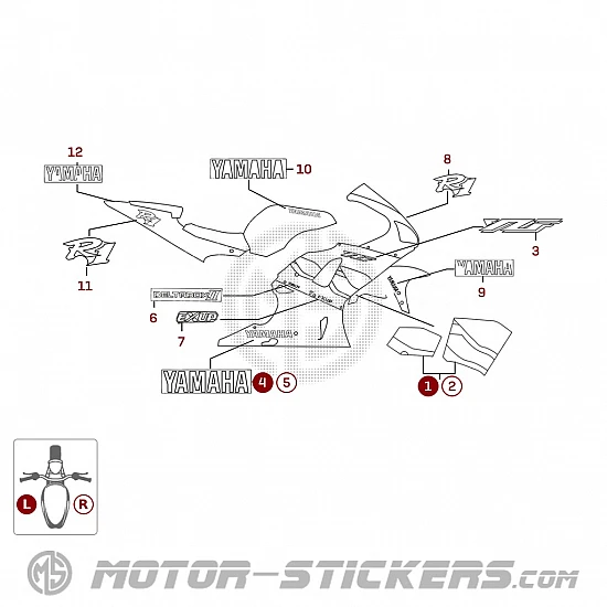 Yamaha YZF R1 2000