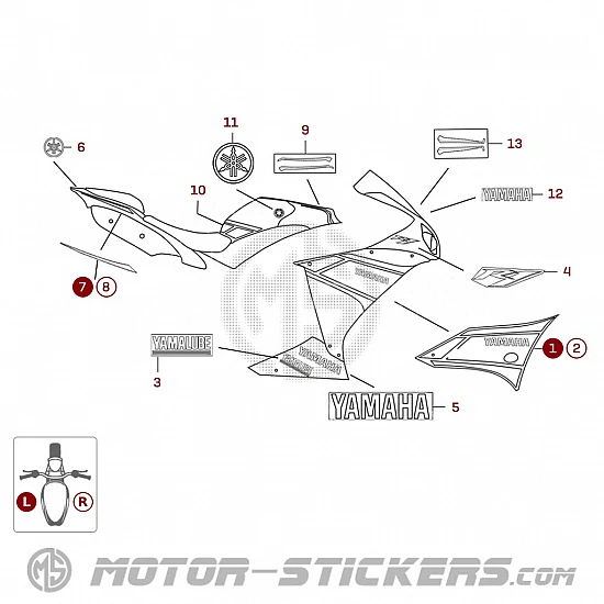 Yamaha YZF R1 2012